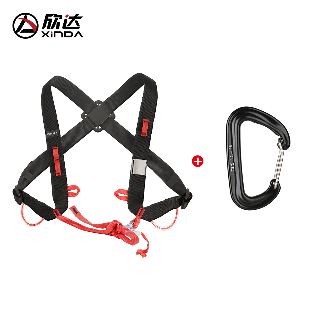 Black shoulder belt