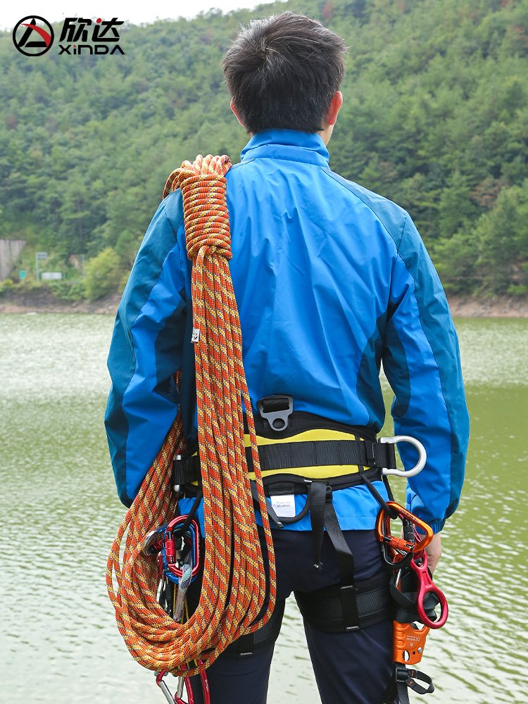 High-altitude crash safety rope equipment for the Hindal outdoor powerlines and climbing ropes