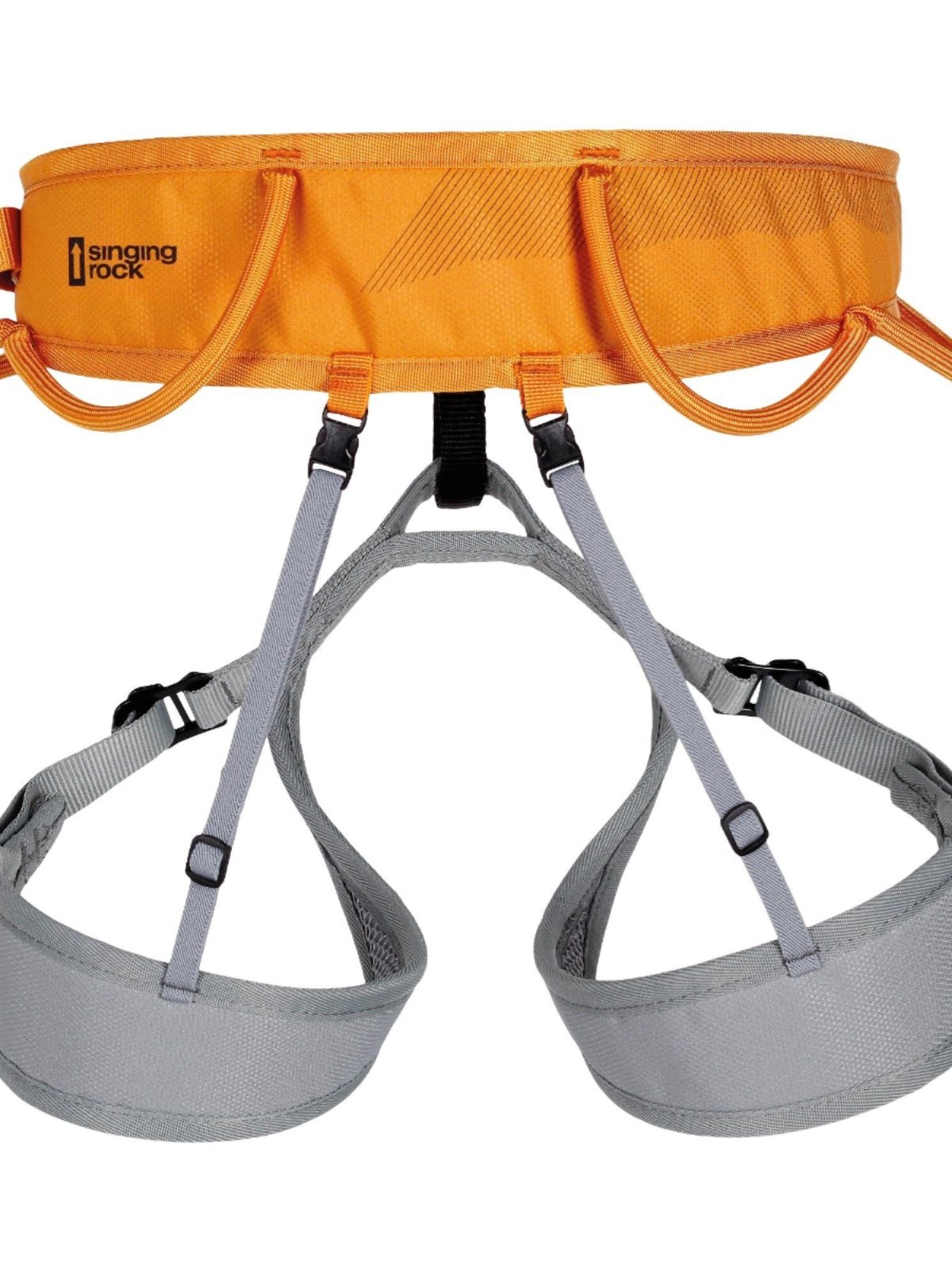 Singing Rock, Solock, a multi-purpose, semi-high seatbelt on an outdoor climbing rock