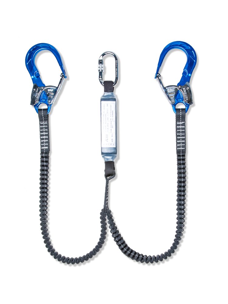 Industrial safety belts with aluminum alloyed with ablaze and high-altitude protection hook buffer