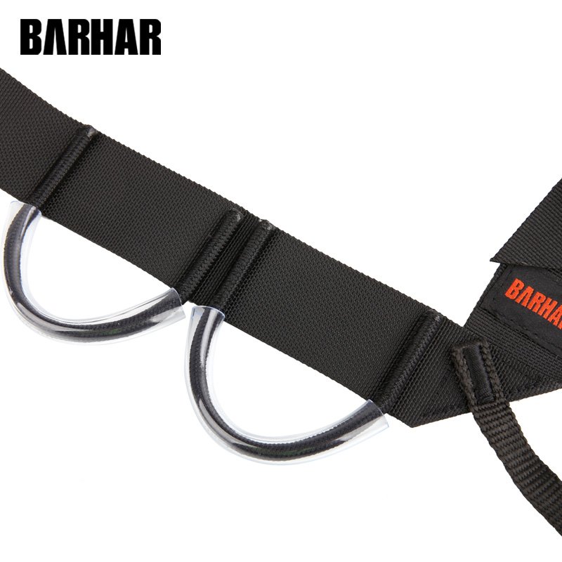 BARHAR BARHAR HAH, SHT-BANDED CROTCHING ROPES TO HELP OUT-OF-HOUSE ICE-CRAWLING ROCKS CLIMB BLACK