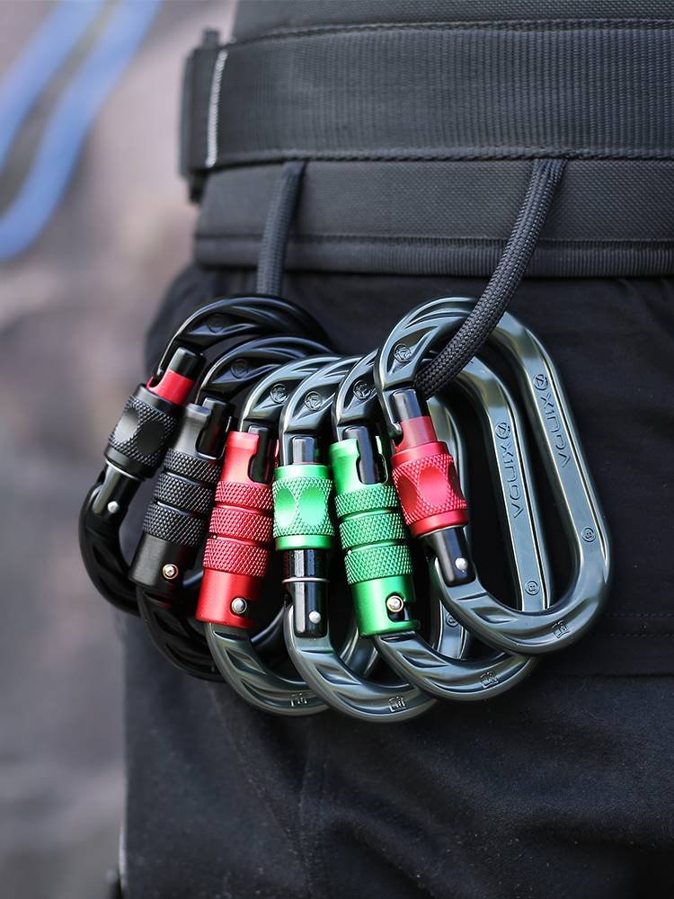 THE CHINESE-STYLE O-STROKE SELF-LOCKING HIGH-ALTITUDE CLIMBER LOCK SECURELY OUTSIDE