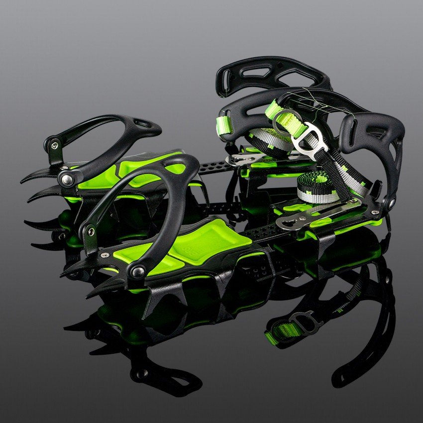 BROTHER BRS-S1 ICE-CLAW IMPROVEMENT 14-TOOTH MANGANESE STEEL OFF-SITE, SNOW-MOUNTED SKI SHOES