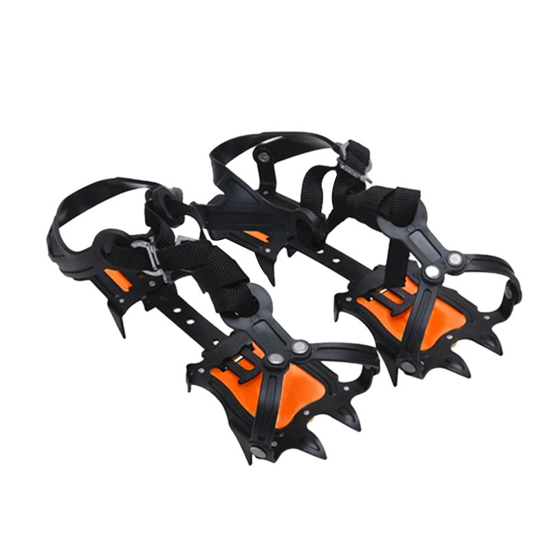 LTHW OUTSIDE SKLIDING SCRAWNY SHOES NAILING ICE CLIMBING ROCK 10-BIT ICE-CLAWED FOOTING EQUIPMENT