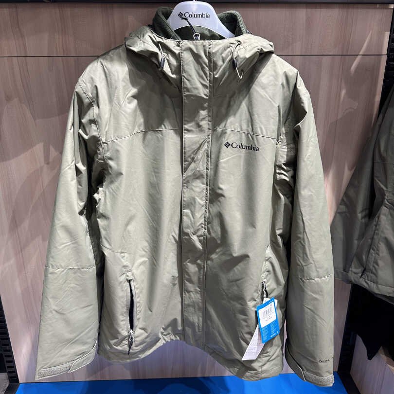 IN THE AUTUMN AND WINTER OF 2024, COLOMBIAN OUTDOOR MEN WITH WATERPROOF AND WIND-PROOF VELVET URCHINS COMBINED WITH VERDANT VELVET WEE3321