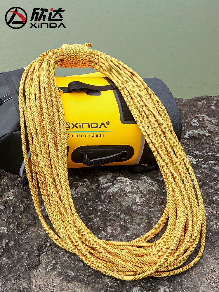 Shinda-Daun-Mountain Landline Safety Line outside the Wallline, Lifeline Swift Reduction Line, Protect Line Climbing, Rescue Line