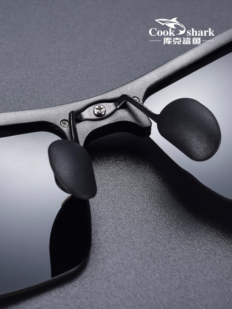 Cook Shark's sunglasses, male luminous fish glasses, are used to watch the bottom of the fish and ride the road