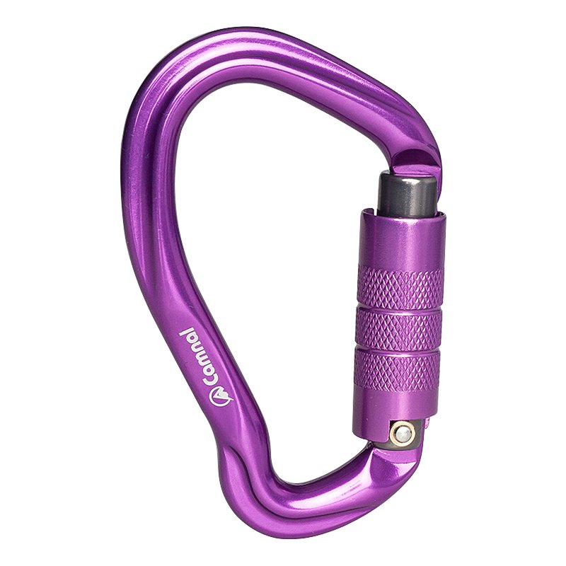 Asymmetrical rock climbing master lock, automatic silk lock, pear-like high-altitude climber, main chain lock