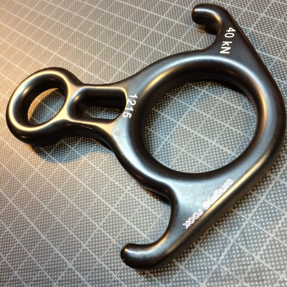Singing Rock Sogure8 dumb black-and-black bull horn 8-bit-down protective gear