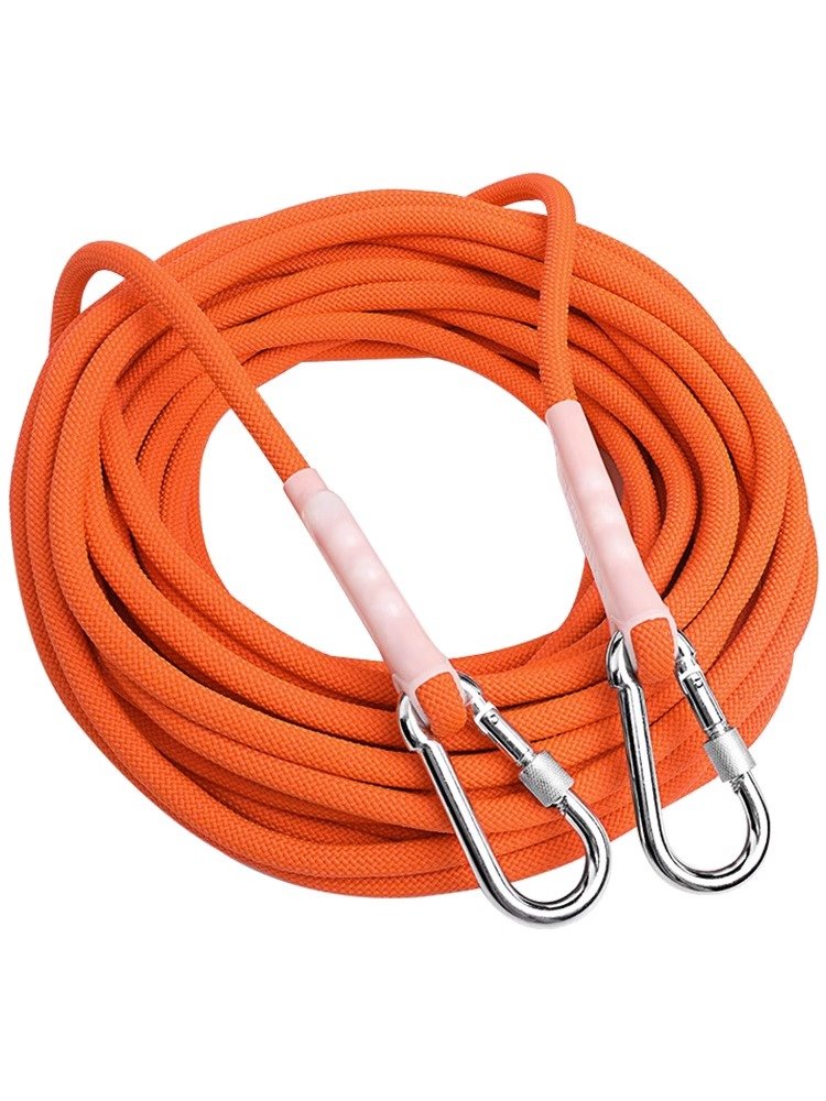 Outdoor climbing, high-altitude safety line, emergency rescue, life-saving, floating ropes
