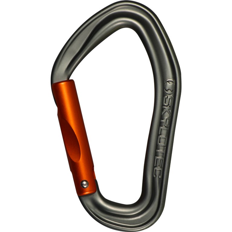 Stellon Skylotec Falanx climbs the rocks, climbs the ice, and the dog's bones bend straight to the door and hangs a single lock