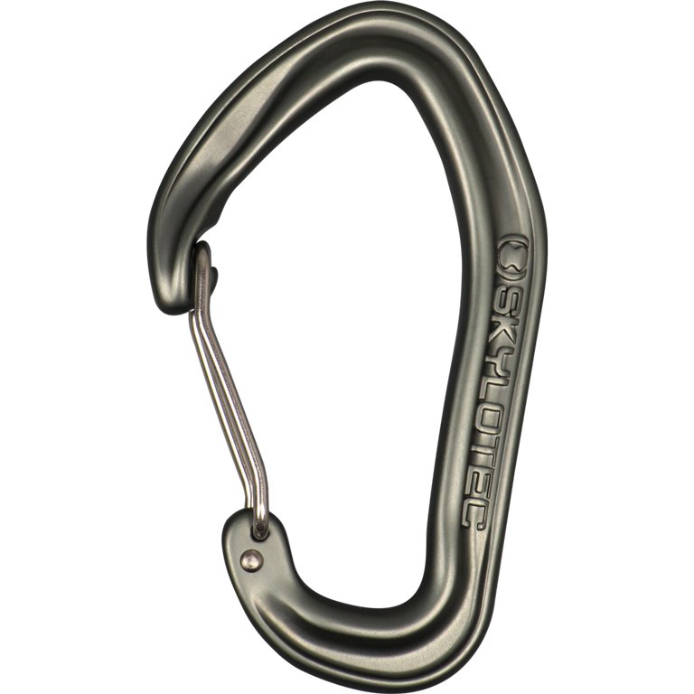 Stellon Skylotec Falanx climbs the rocks, climbs the ice, and the dog's bones bend straight to the door and hangs a single lock