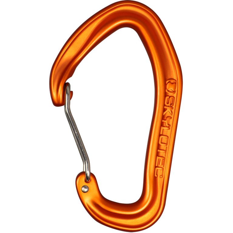 Stellon Skylotec Falanx climbs the rocks, climbs the ice, and the dog's bones bend straight to the door and hangs a single lock