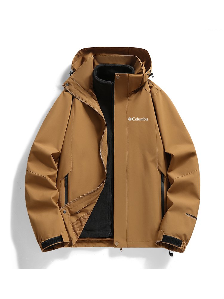 A series of wind and water-proof, three-and-a-scrambled-on-scrambling jackets for Colombian men and women in the same city
