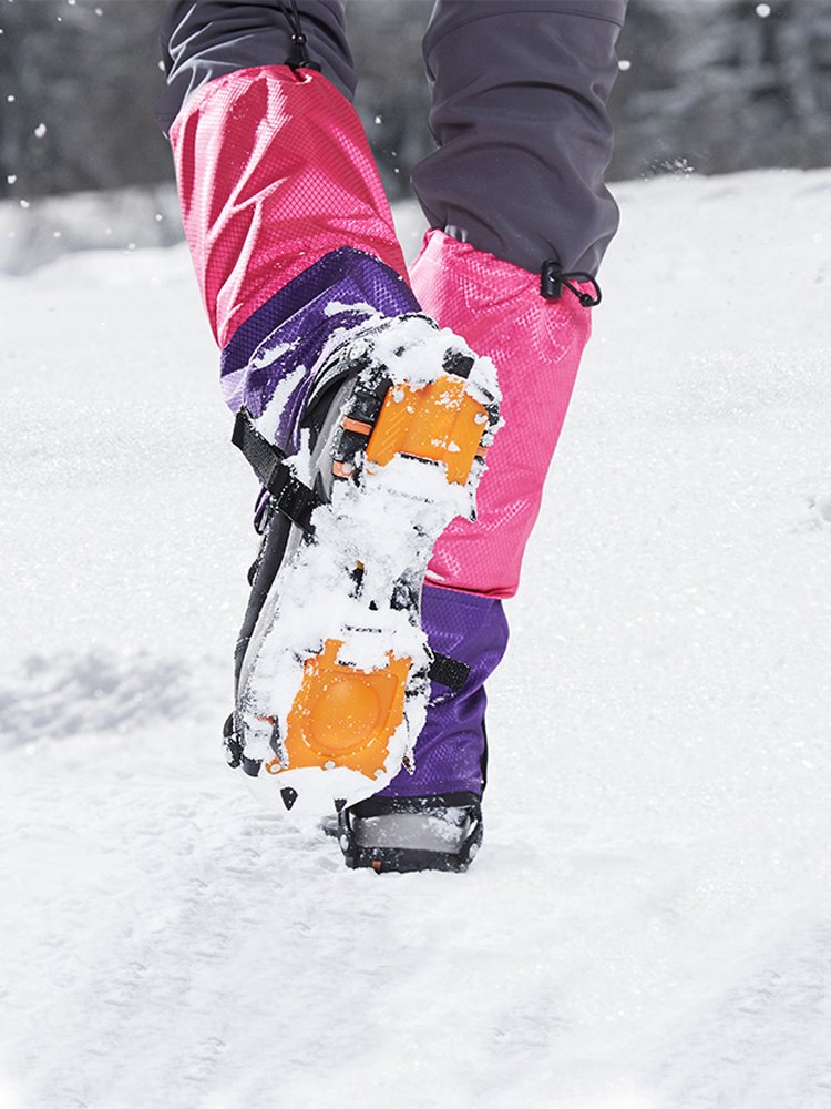 Specialized ski-crawling, rock-crawl-crawling, short nailing, snow boots for children