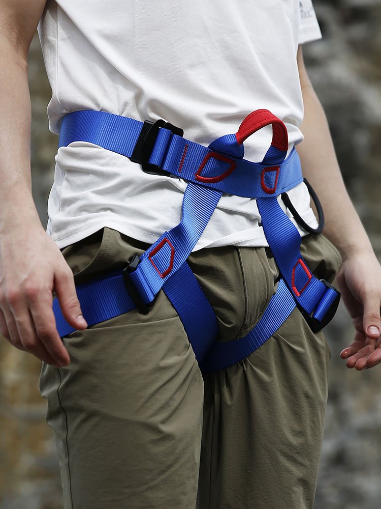 High-rise life-saving seatbelts, out-of-the-street climbing, drop a half-seat safety belt