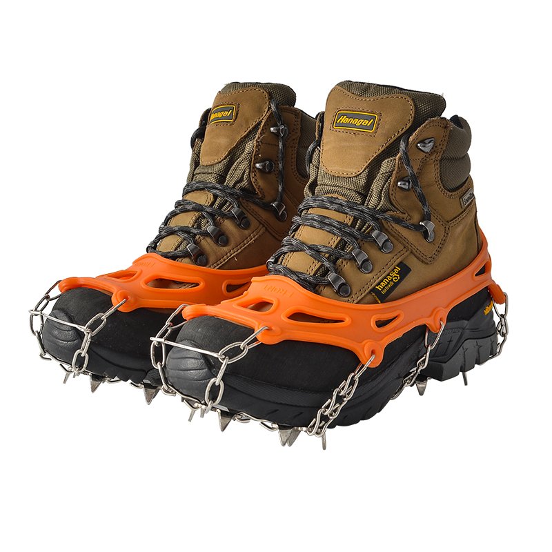 Outdoor 19-tooth ice-cracking, ice-free skates, 201 stainless steel welding and skating