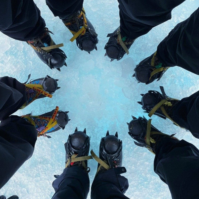 South Island Tourist Board, Tasman helicopter glaciers, snowwalking, ice climbing, Helihike