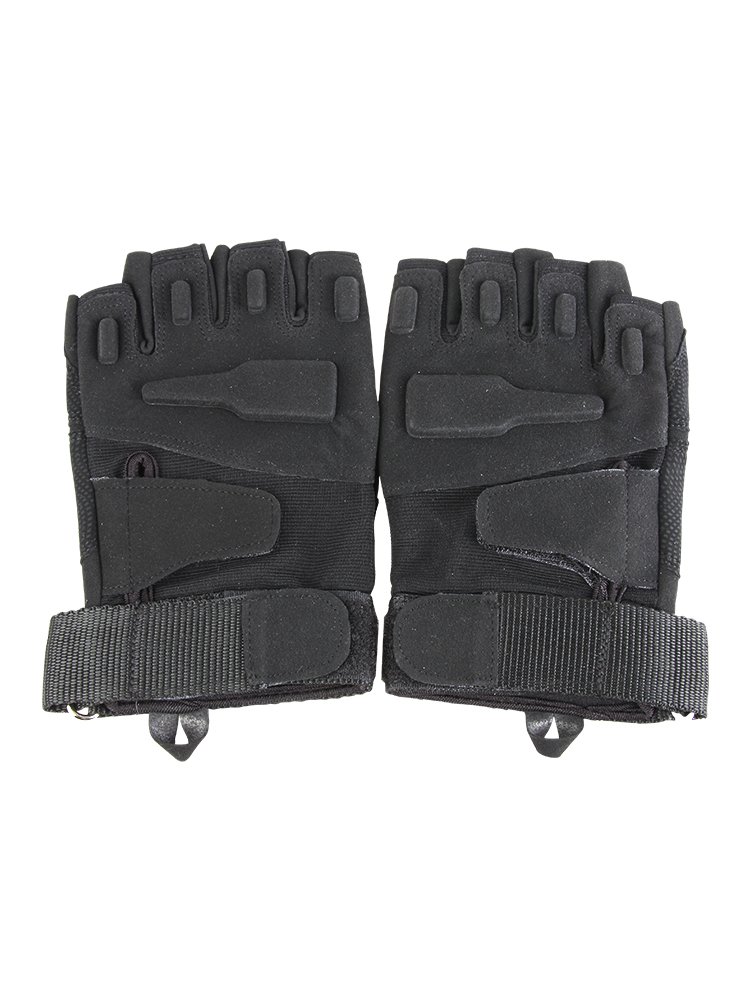 Outdoor rock climbing gloves, male half pointing to roller-on-cococoon speed-down tactical training for grinding-off
