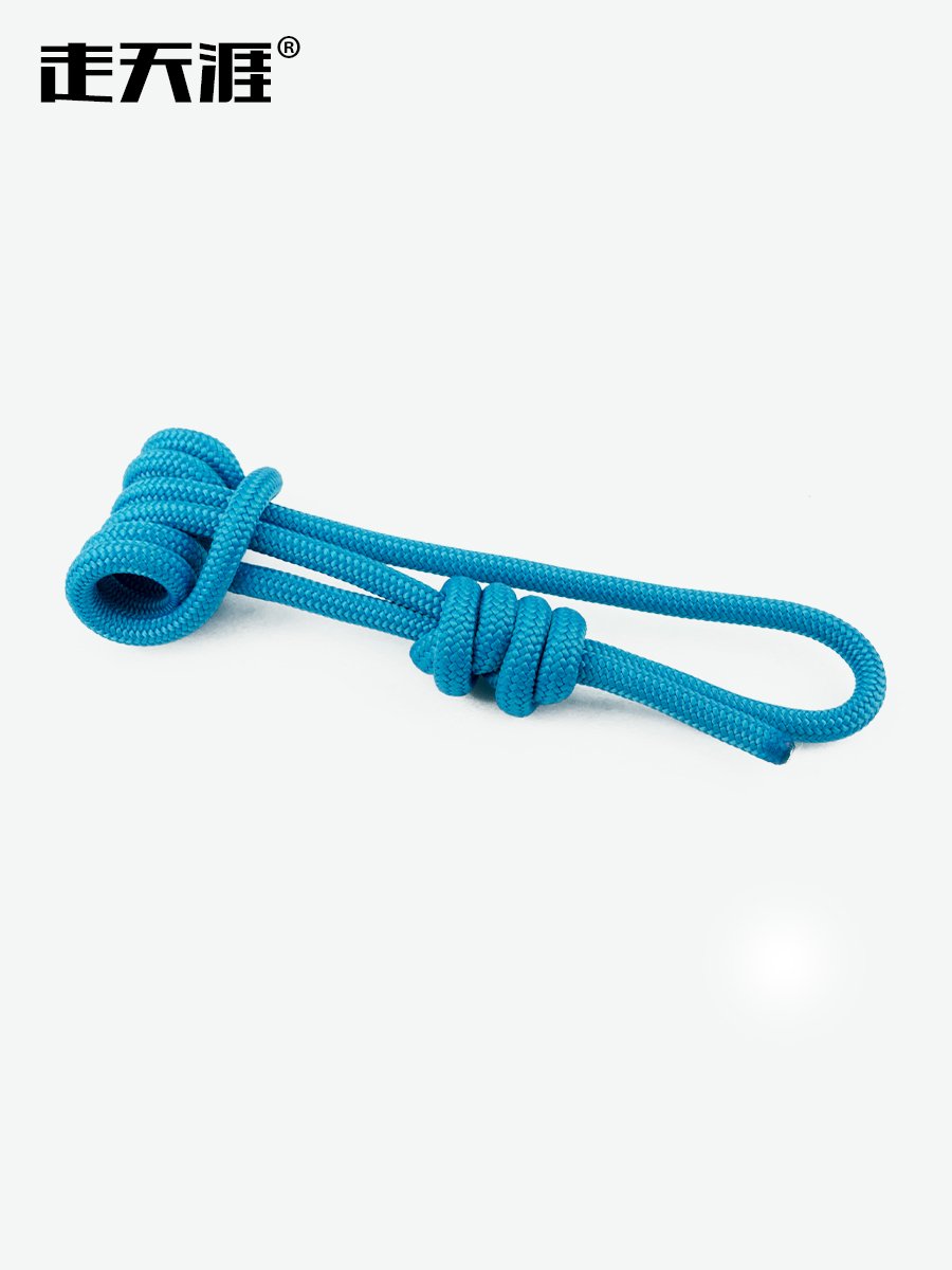 Walking all the way up to the top of the mountain, the heat of the tree-crawling ropes descending down, and the kevla-roop knots fall
