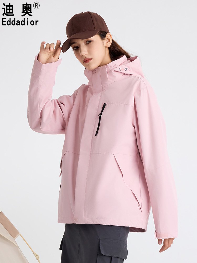 2024 Dio brand couple ' s leisure, autumn and winter, wind and rain-proof outdoors, and scrambling