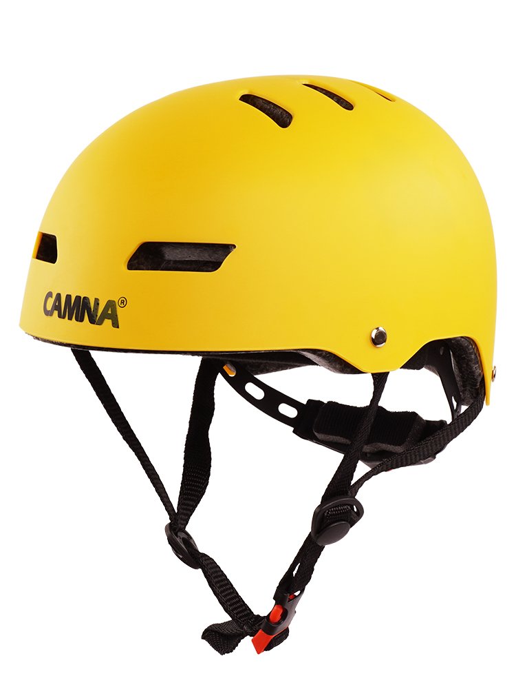 Outdoor climbing of mountain helmets, trajectories and drifting to extend relief seismic training safety caps