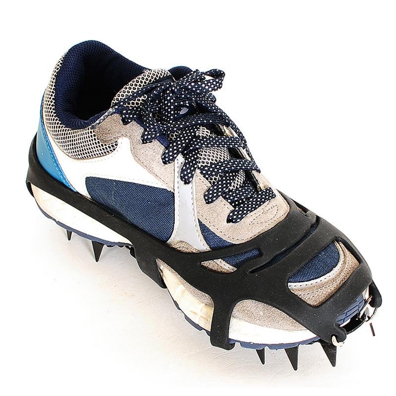 Selpa's 18-tooth silicone ice-crawl-crawling equipment, skate-resistant shoe-laced foot-mounted manganese steel foot