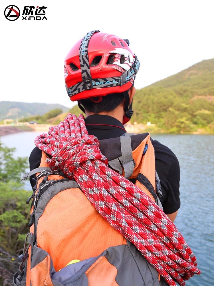 Shinda's open-air static-line fast-down ropes resistant to grinding up mountain ropes, high-altitude rescue ropes climbing rock ropes