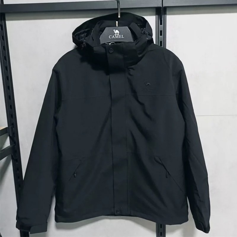 H14WA31673 NEW MEN'S RECREATIONAL SPORT 2024 IN THE AUTUMN AND WINTER OUTSIDE OF CAMELS, THREE-TO-ONE-SNARE MEN'S SWEATSHIRTS