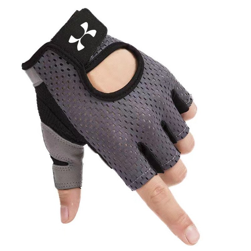 Andremar's gym gloves, male and female equipment training for smoother half-finger yoga single-string lead