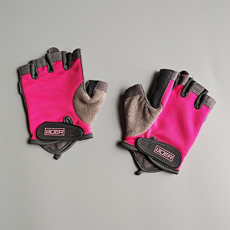 Half-finger gloves, male and female yoga equipment training, single-bar, cocoon-proof gloves moving bike