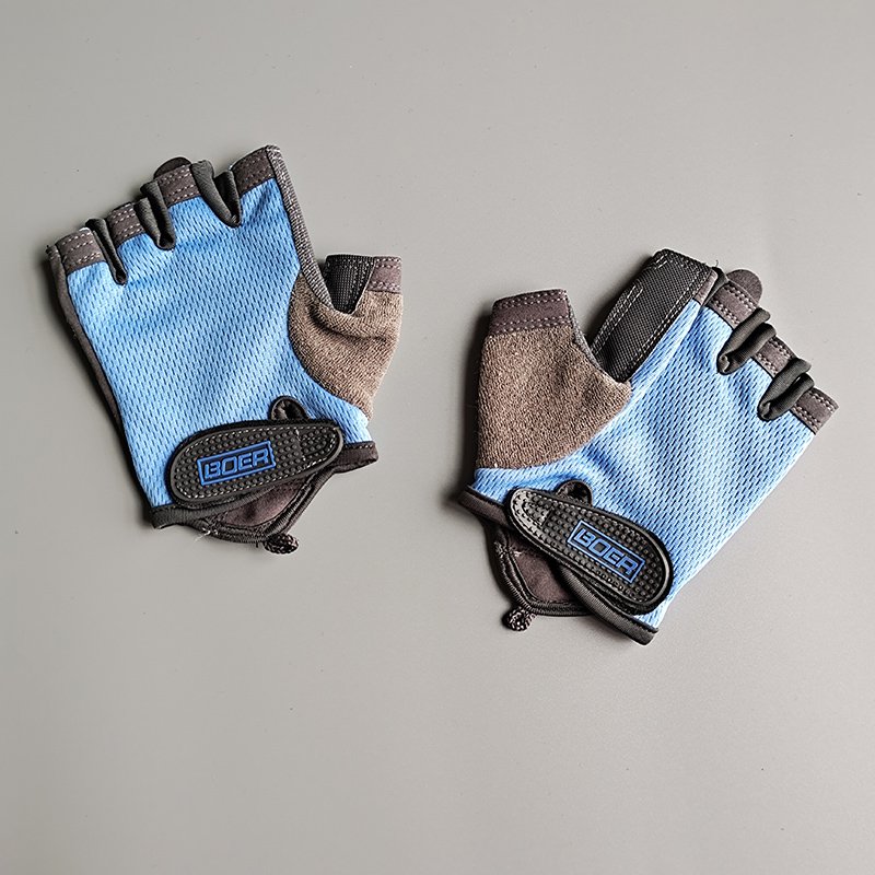 Half-finger gloves, male and female yoga equipment training, single-bar, cocoon-proof gloves moving bike