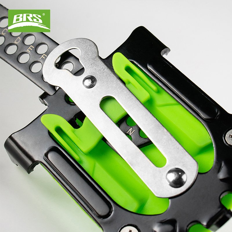 BROTHER BRS-S1 14-TOOTH MANGANESE STEEL PROFESSIONAL OUTDOORS WITH SNOW CLIMBERS AND WINTER SKI CLAWS