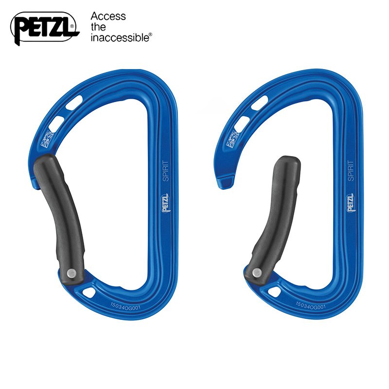 CLIMBING PETZL SPIRIT M061AA00 CLIMBS THE ICE AND CLOSES THE DOOR