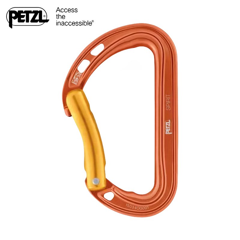 CLIMBING PETZL SPIRIT M061AA00 CLIMBS THE ICE AND CLOSES THE DOOR