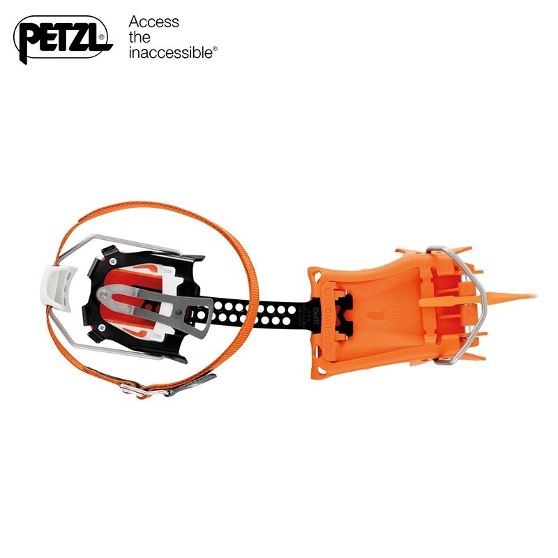PETZL CRAWLING, DART ICE CLAW U001 AB SNOW CRAWL CLIMBING ICE GLACIER WALKING LIGHTWEIGHT MODULARIZED ICE CLAW
