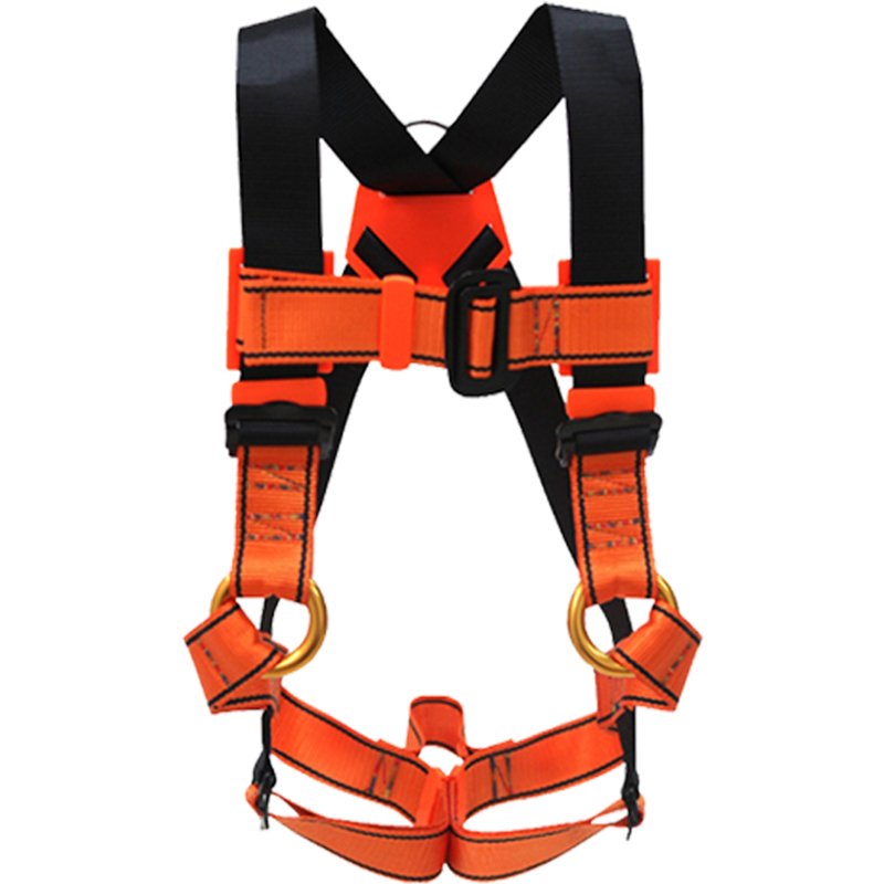 Netter children crawling on seat belts, double-backed child protective safety belts, outdoor protective belts