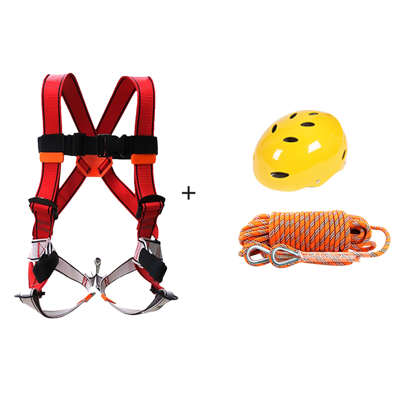 red ash + safety cap + 10m rope (10.5 mm)