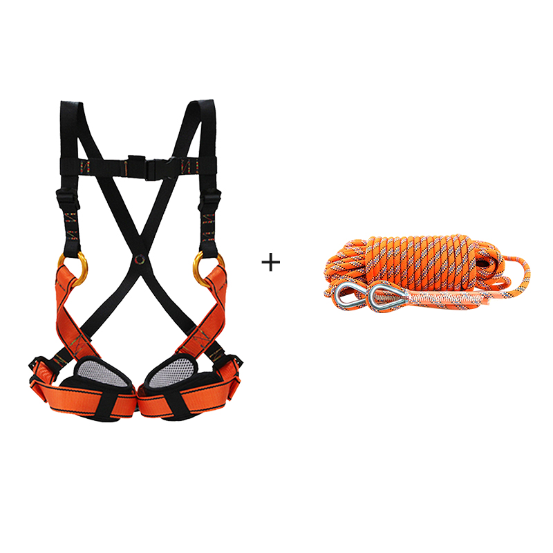 orange black + 10m rope (10.5 mm)