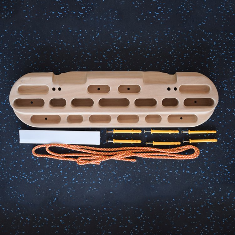 JIANGMOMOM'S ROCK-CLIMBING WOODEN FINGERBOARD TRAINING BOARD, AND THE TROUPE OF THE TROUPE TO CLIMB UP THE ROCKBOARD