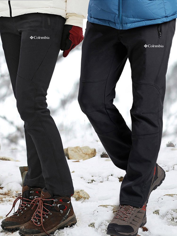 The man outside 2024 with the velvet and the waterproof, the woman who walks up the hillside