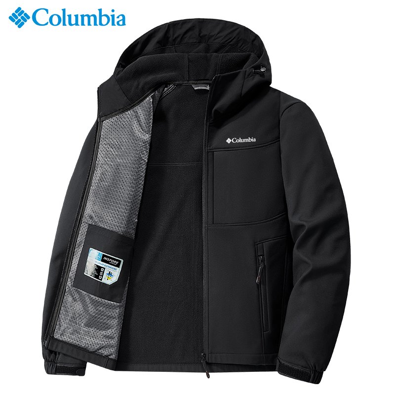 Colombian soft-shell scrambling man in the autumn and winter