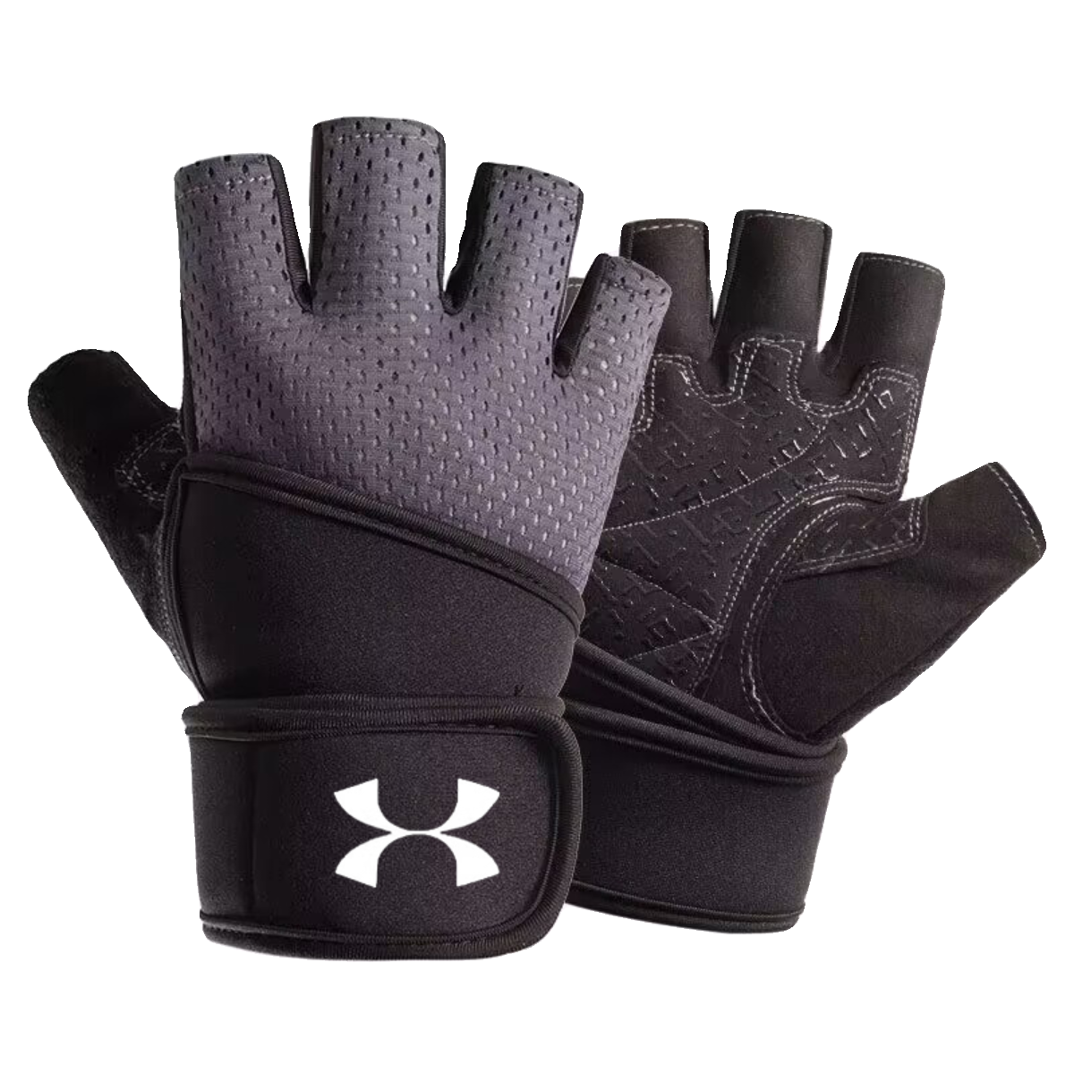 Gymnasium gloves for the wrists of a man and a woman with a smooth-drive and a smooth-drive, half-fingering iron training to the top