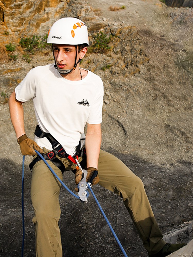 Spider-man's hand-held droper, high-altitude operating safety line slower, crashproof rock-crawling drop-down equipment