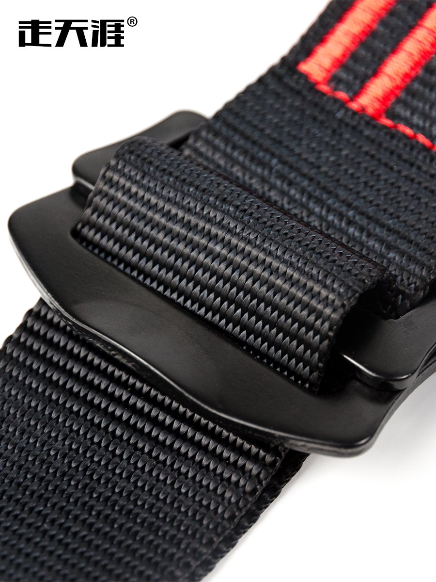 A seat belt, a seat belt, and a high-altitude rescue