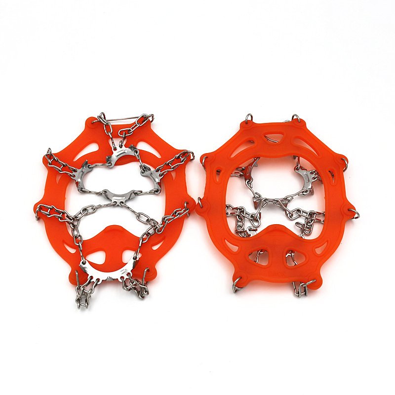 Ice claws, out-of-door ski shoes with stainless steel ice, snow-defeated footpumping, ice-crawling professionals