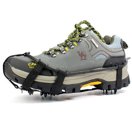 24-tooth manganese steel ice-clawed and skate-clip-capped snow-clawed fish-shoe-shoe-shoe-scrubbed rock-climbing