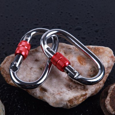 25KN ELLIPTICAL CHROMIUM PLATING, RED BUTTONS