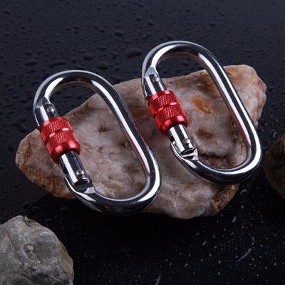 25KN ELLIPTICAL CHROMIUM PLATING, RED BUTTONS