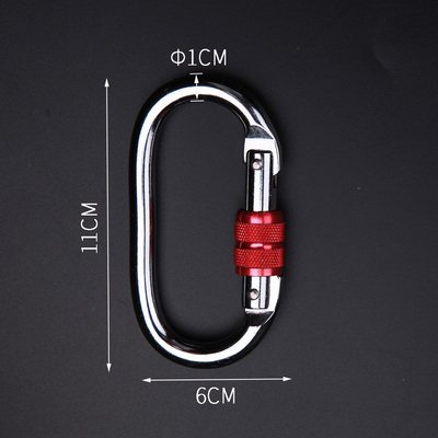 25KN ELLIPTICAL CHROMIUM PLATING, RED BUTTONS